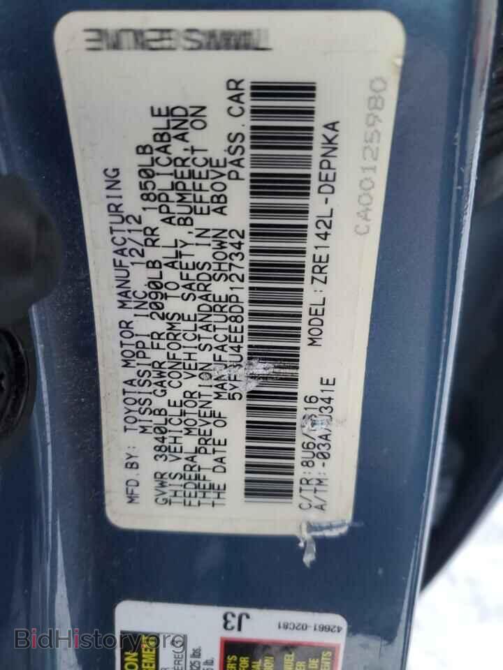 2013 TOYOTA COROLLA - VIN: 5YFBU4EE8DP127342 - Photo 13