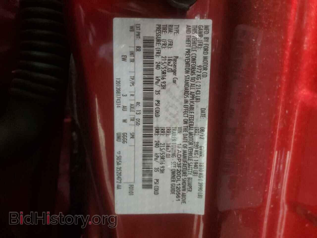 2013 FORD FOCUS - VIN: 1FADP3F20DL120561 - Photo 12