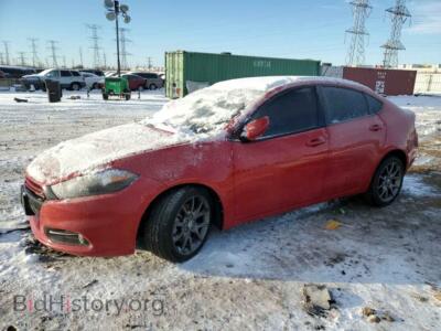 2013 Dodge DART SXT, красный — VIN 1C3CDFBA3DD219385, Copart