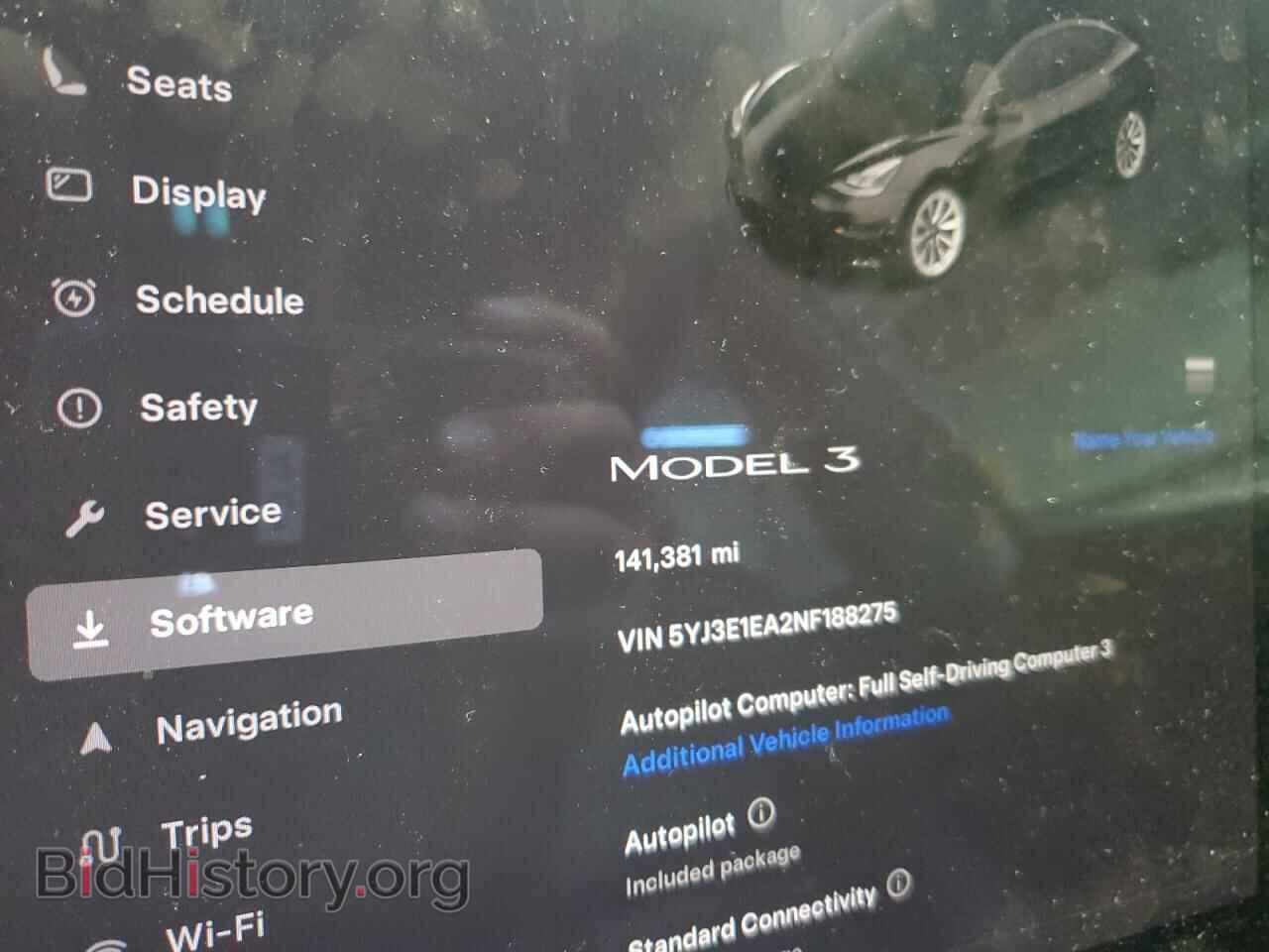 2022 TESLA MODEL 3 - VIN: 5YJ3E1EA2NF188275 - Photo 9
