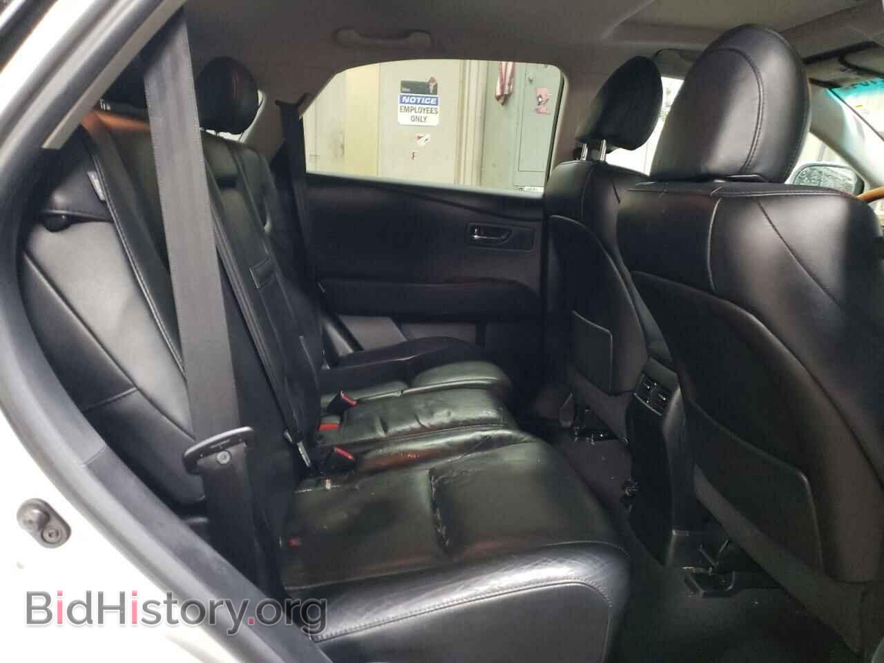 2012 LEXUS RX350 - VIN: 2T2BK1BA1CC137565 - Фото 10