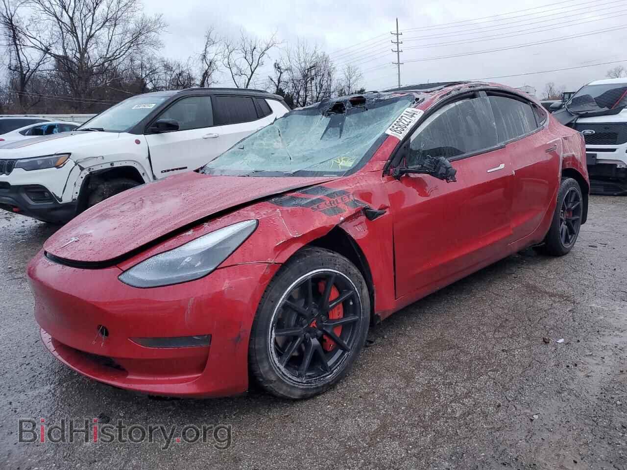 Photo 5YJ3E1EA6MF922723 - TESLA MODEL 3 2021
