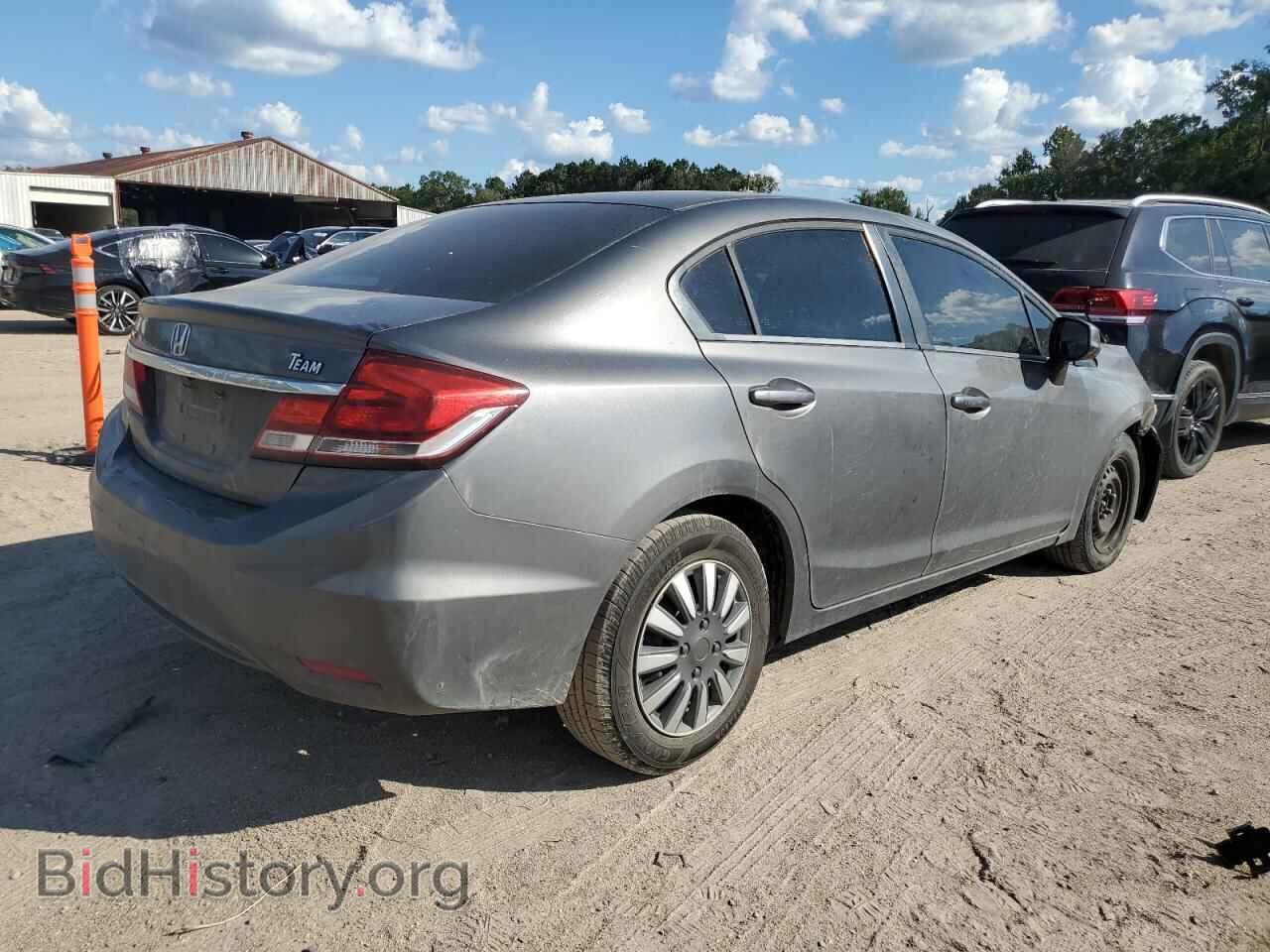 2013 HONDA CIVIC - VIN: 2HGFB2F56DH504722 - Фото 3