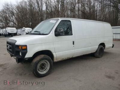 2008 Ford ALL MODELS E150 Van, белый — VIN 1FTNS14W68DB40949, Copart