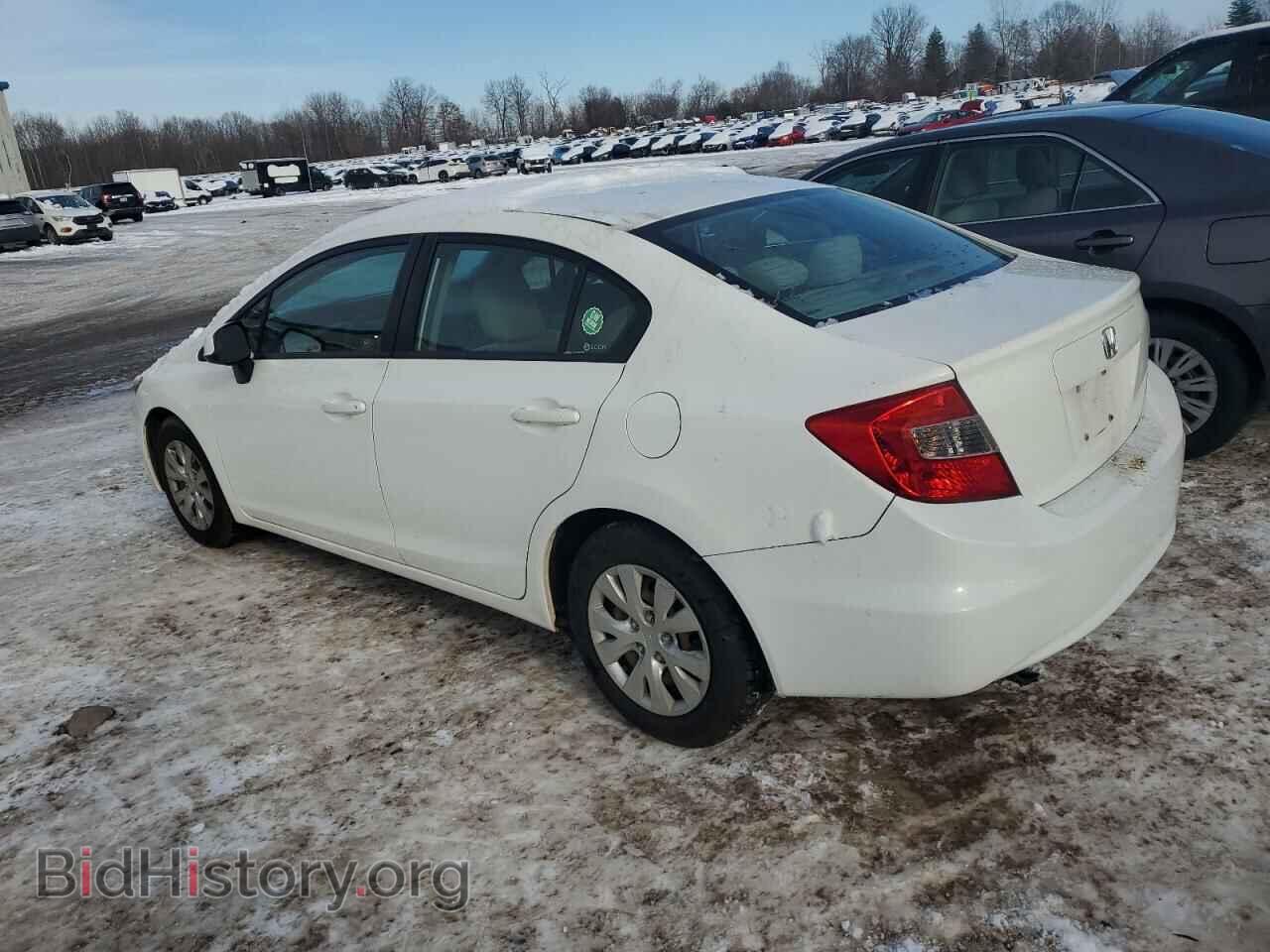 2012 HONDA CIVIC - VIN: 19XFB2F53CE039647 - Фото 2