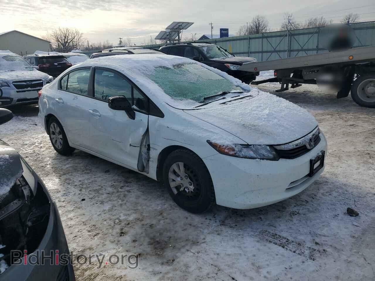 2012 HONDA CIVIC - VIN: 19XFB2F53CE039647 - Фото 4