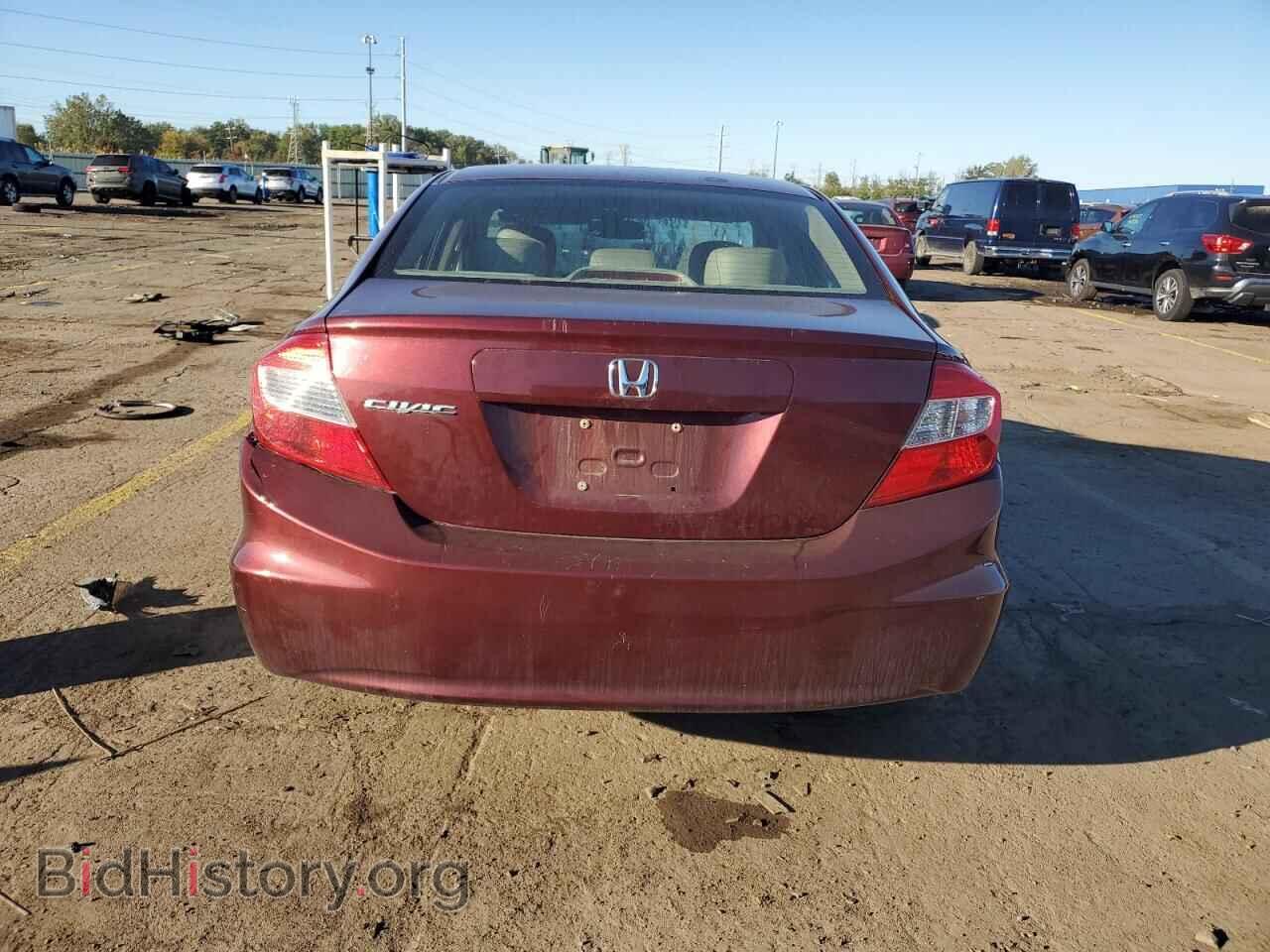 2012 HONDA CIVIC - VIN: 19XFB2F96CE026958 - Фото 6