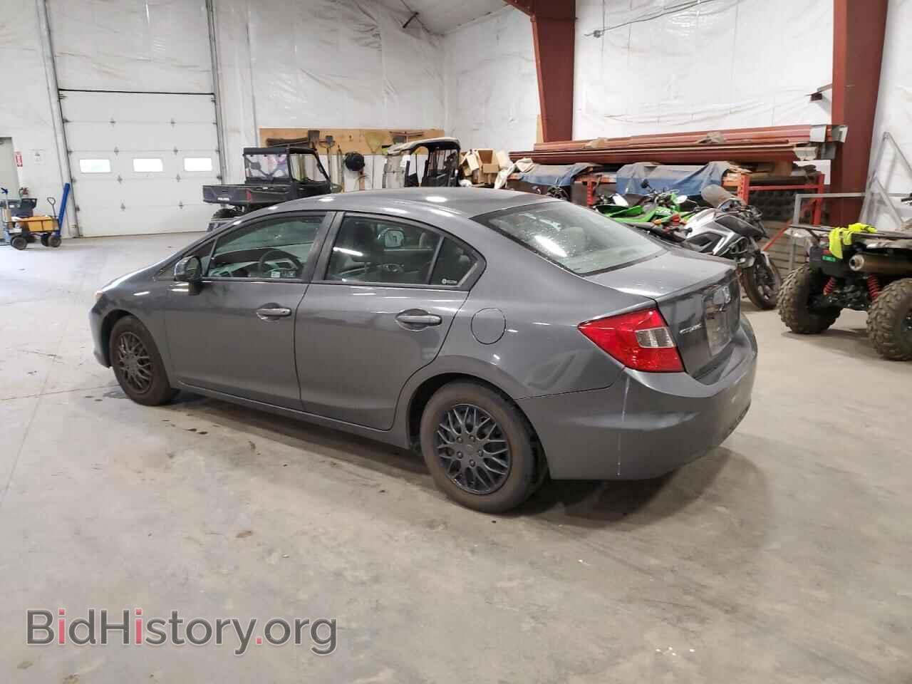 2012 HONDA CIVIC - VIN: 2HGFB2F57CH322218 - Фото 2