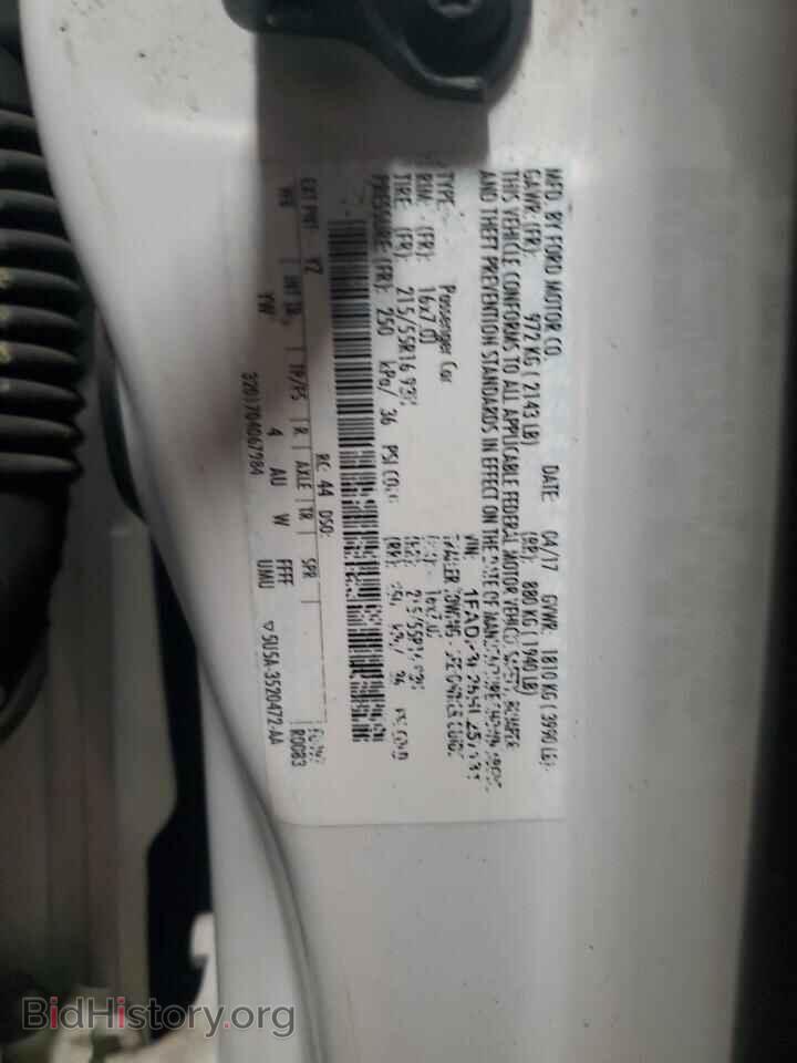 2017 FORD FOCUS - VIN: 1FADP3F25HL257131 - Фото 12