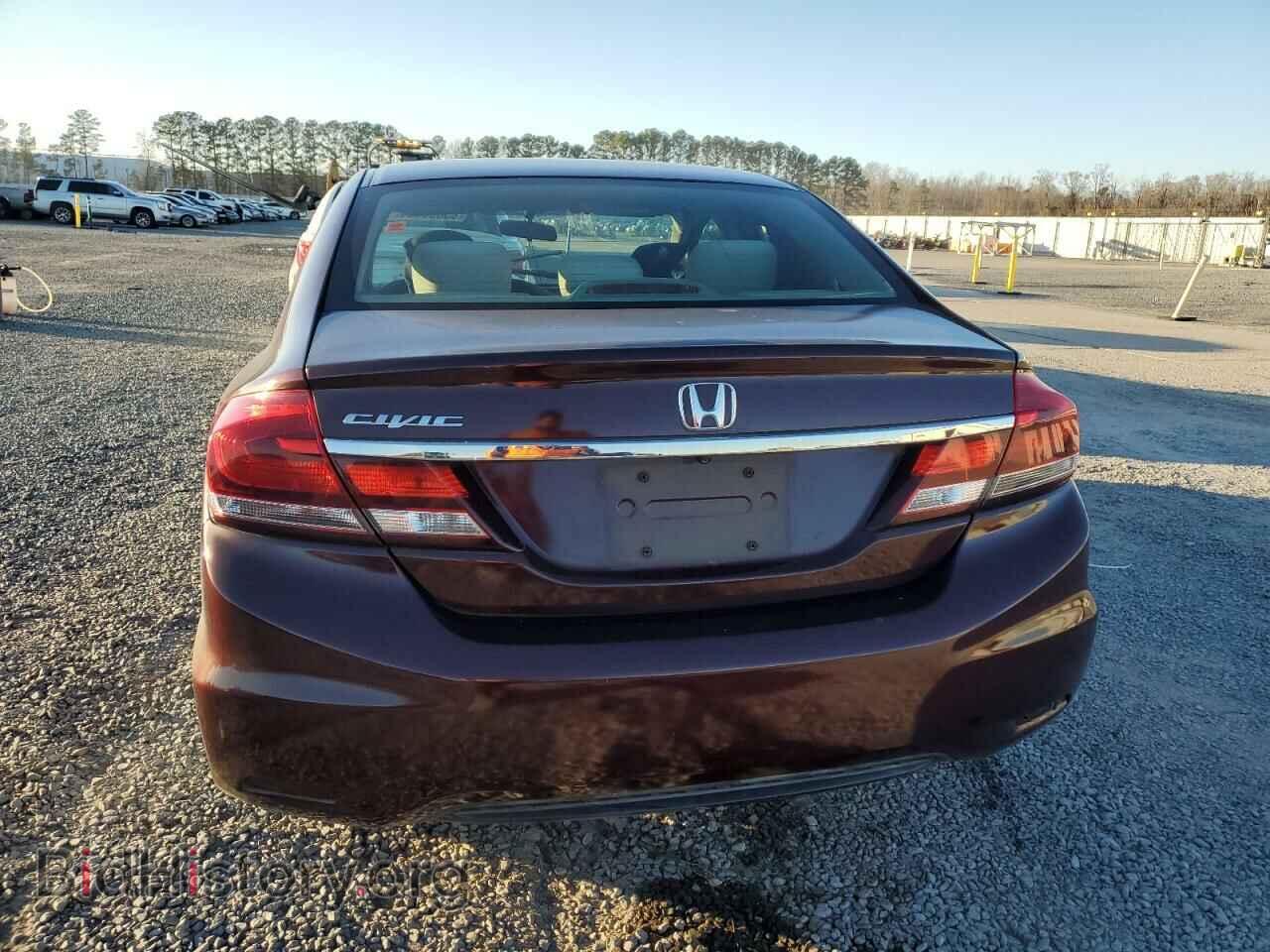 2013 HONDA CIVIC - VIN: 2HGFB2F59DH588406 - Фото 6