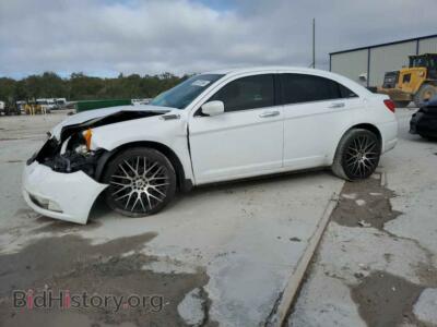 2012 Chrysler 200 Touring, white — VIN 1C3CCBBB2CN299310, Copart