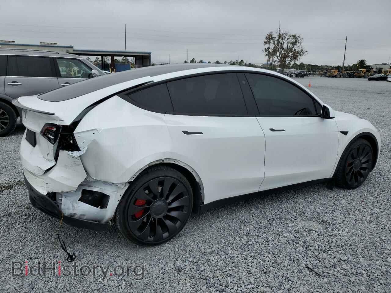 2022 TESLA MODEL Y - VIN: 7SAYGDEF7NF537009 - Фото 3