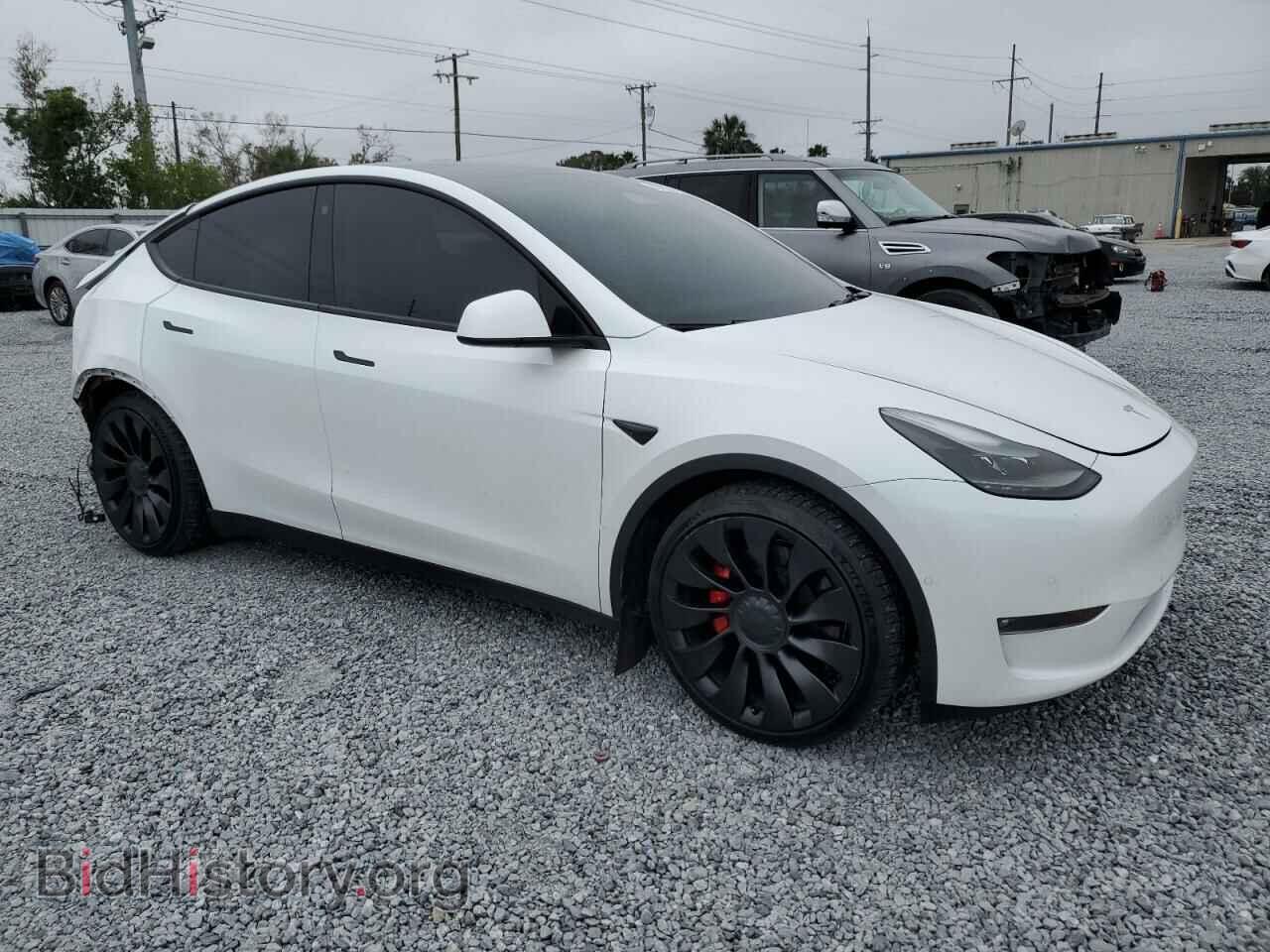2022 TESLA MODEL Y - VIN: 7SAYGDEF7NF537009 - Фото 4