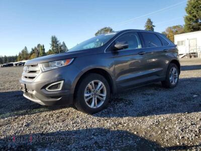 2018 Ford EDGE Titanium, серый — VIN 2FMPK4K86JBB63850, Copart