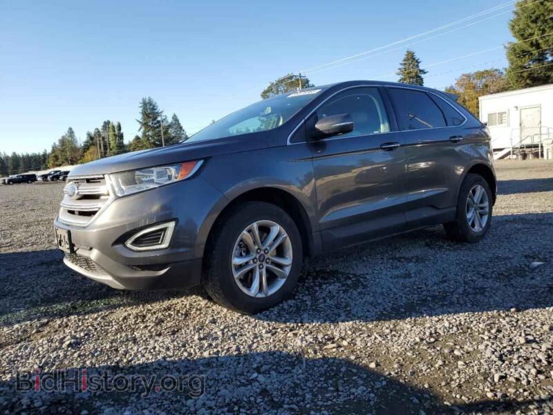 2018 Ford EDGE Titanium (VIN 2FMPK4K86JBB63850) — photo 1 of 13, Copart, damage: rear end