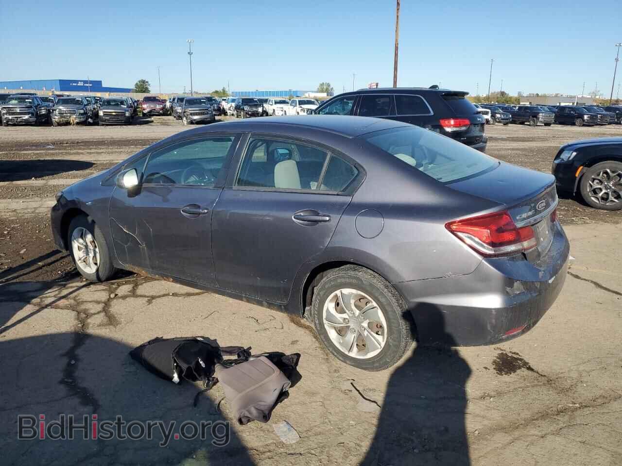 2014 HONDA CIVIC - VIN: 19XFB2F50EE014871 - Фото 2
