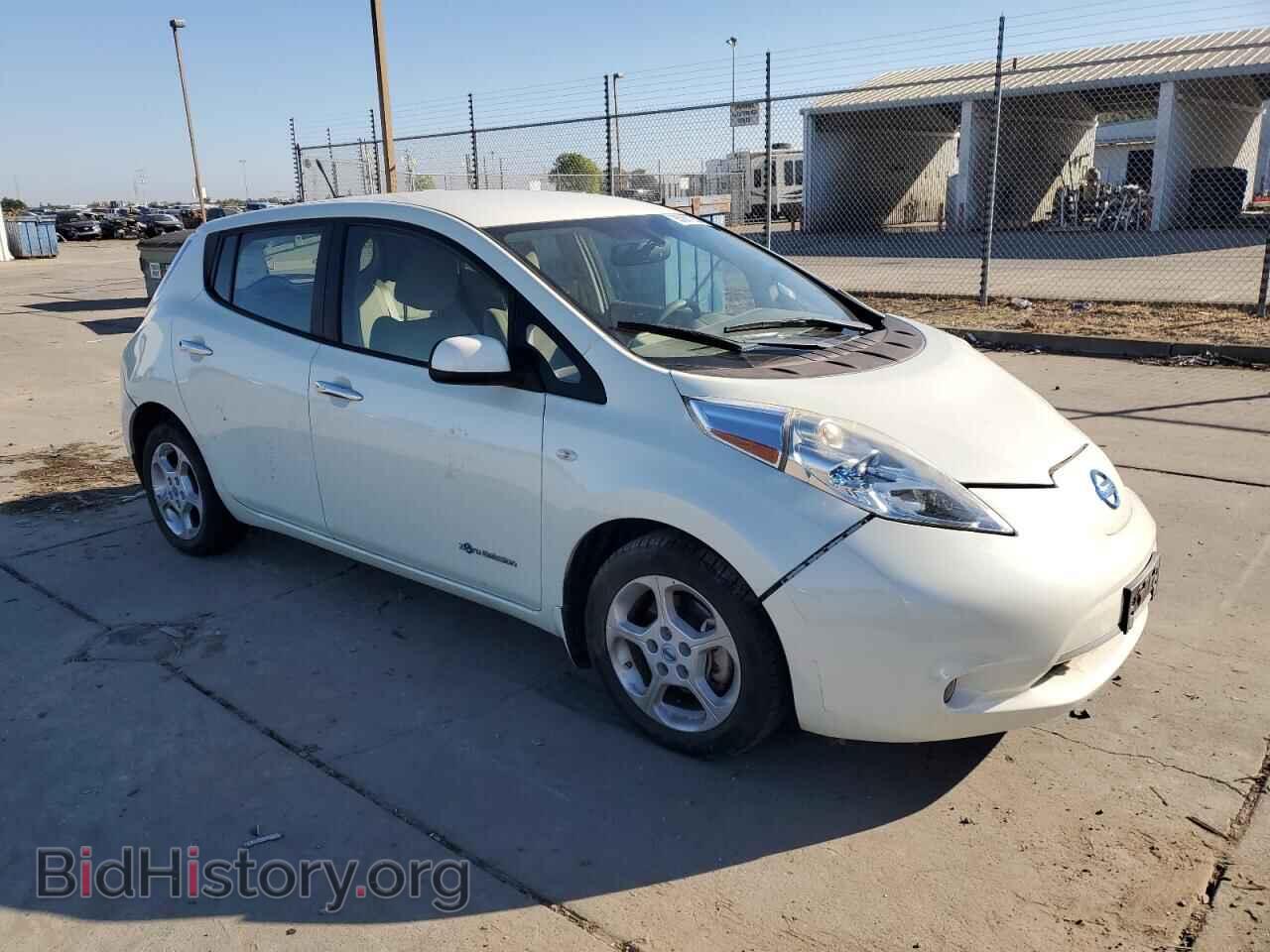2012 NISSAN LEAF - VIN: JN1AZ0CP0CT025621 - Фото 4
