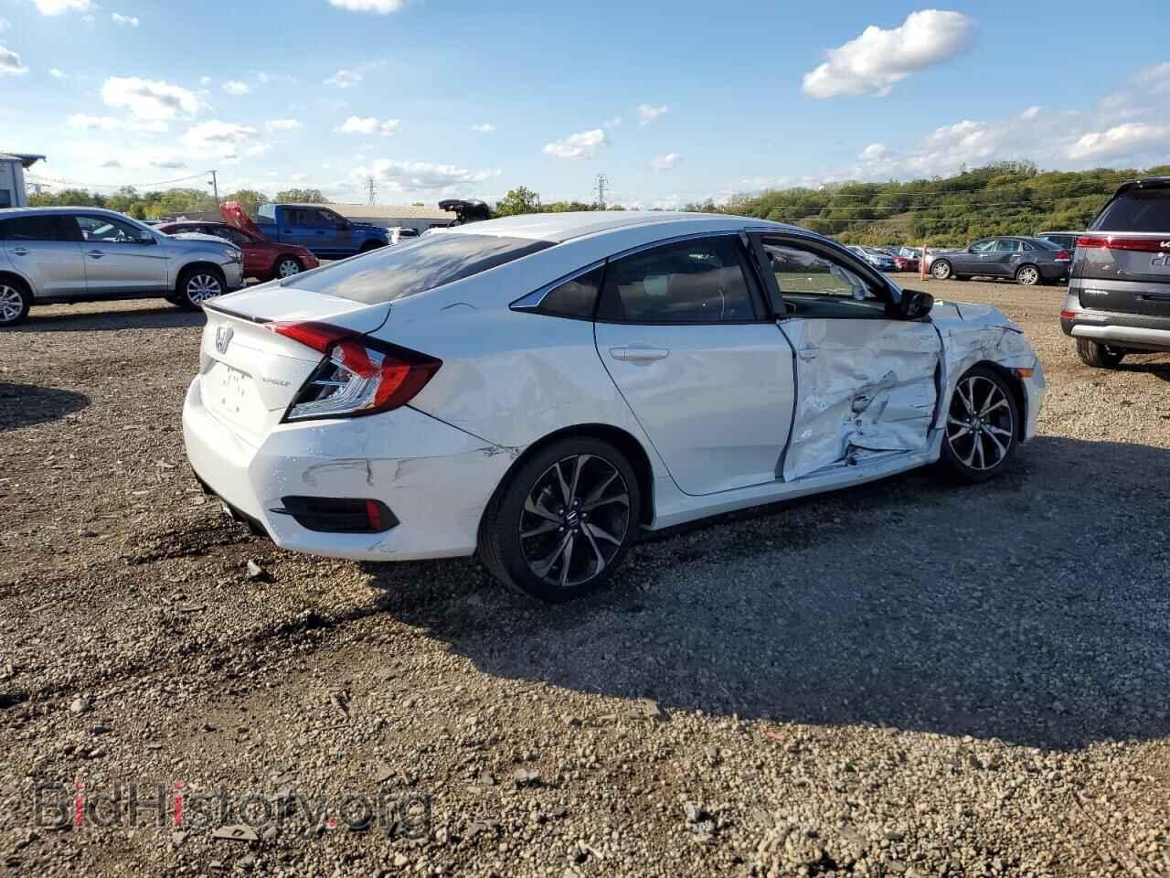 2021 HONDA CIVIC - VIN: 2HGFC2F83MH539385 - Фото 3