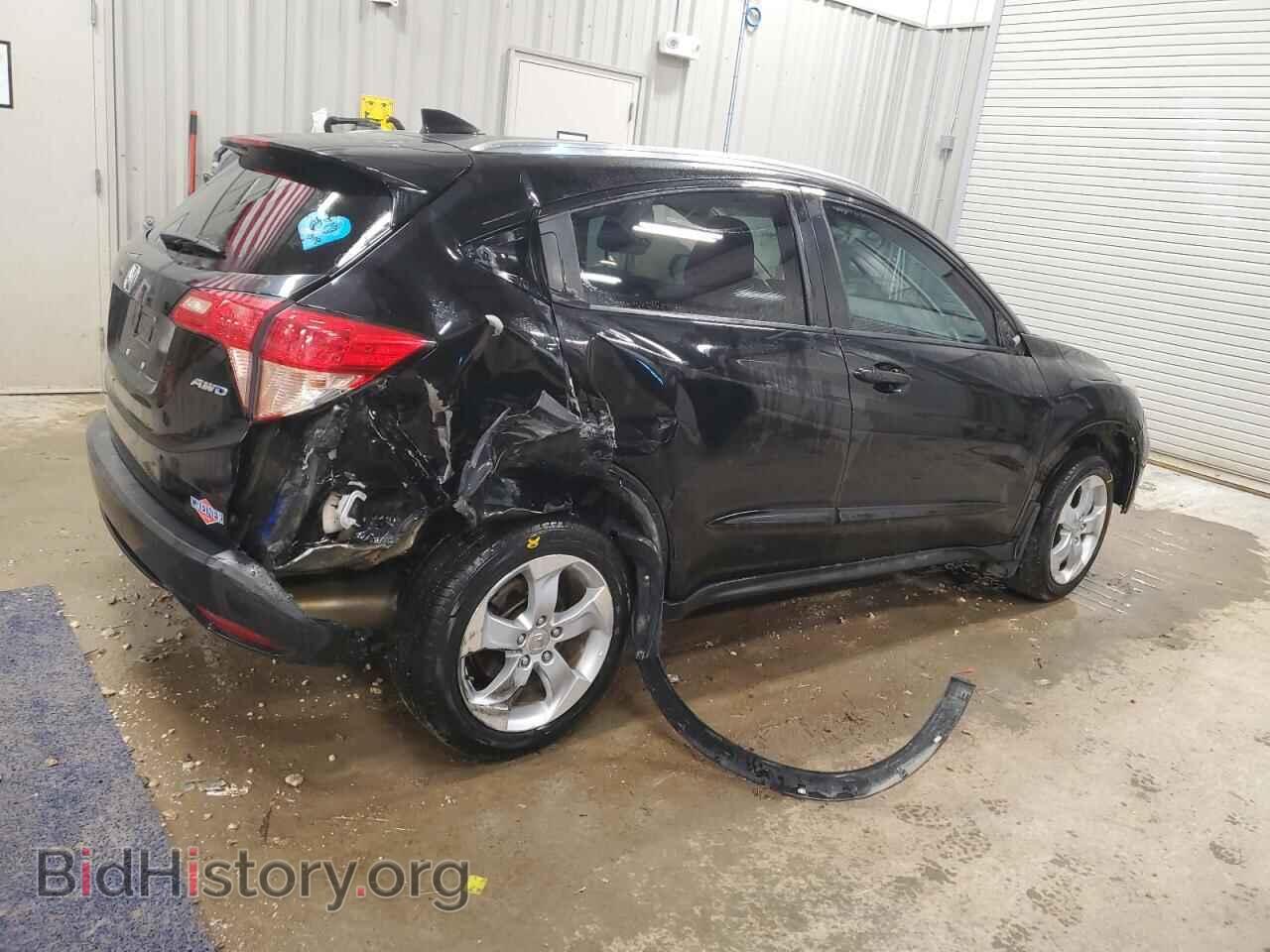 2016 HONDA HR-V - VIN: 3CZRU6H72GM753613 - Фото 3