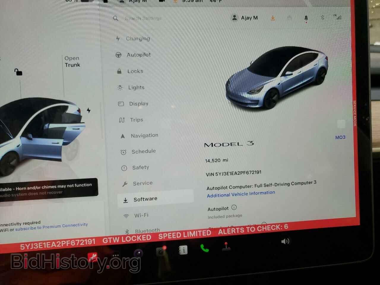 2023 TESLA MODEL 3 - VIN: 5YJ3E1EA2PF672191 - Photo 9