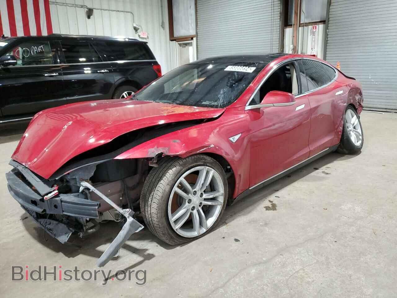 Photo 5YJSA1H19EFP47744 - TESLA MODEL S 2014