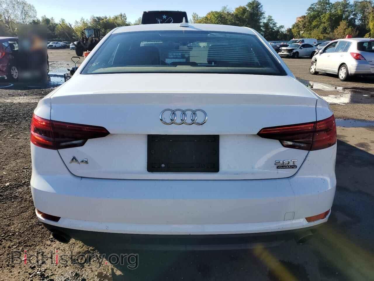 2017 AUDI A4 - VIN: WAUANAF49HN028705 - Фото 6