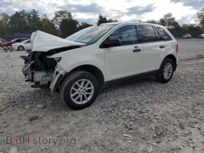 2013 Ford EDGE SE, white — VIN 2FMDK3GC0DBE15977, Copart