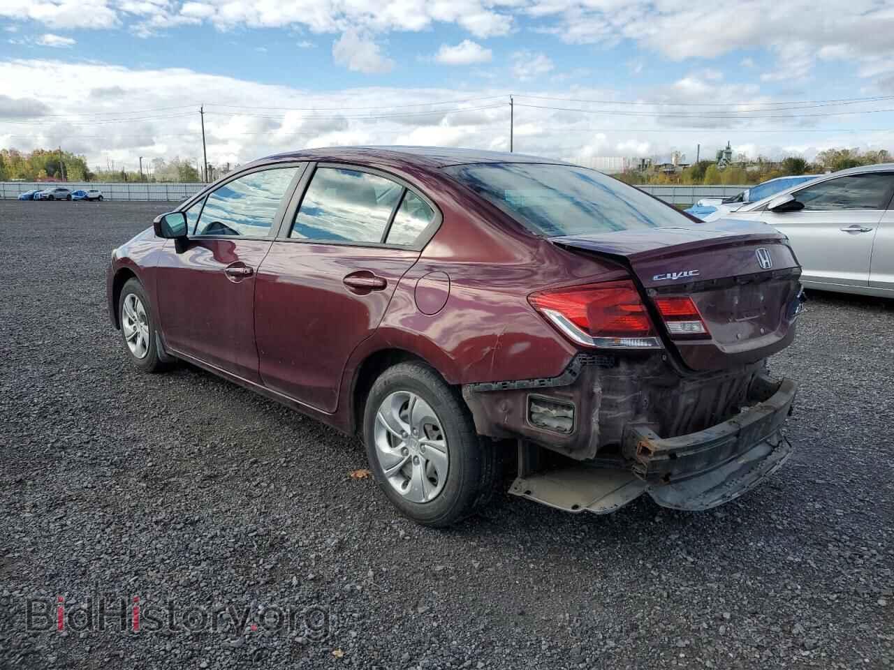 2014 HONDA CIVIC - VIN: 2HGFB2F45EH007041 - Фото 2