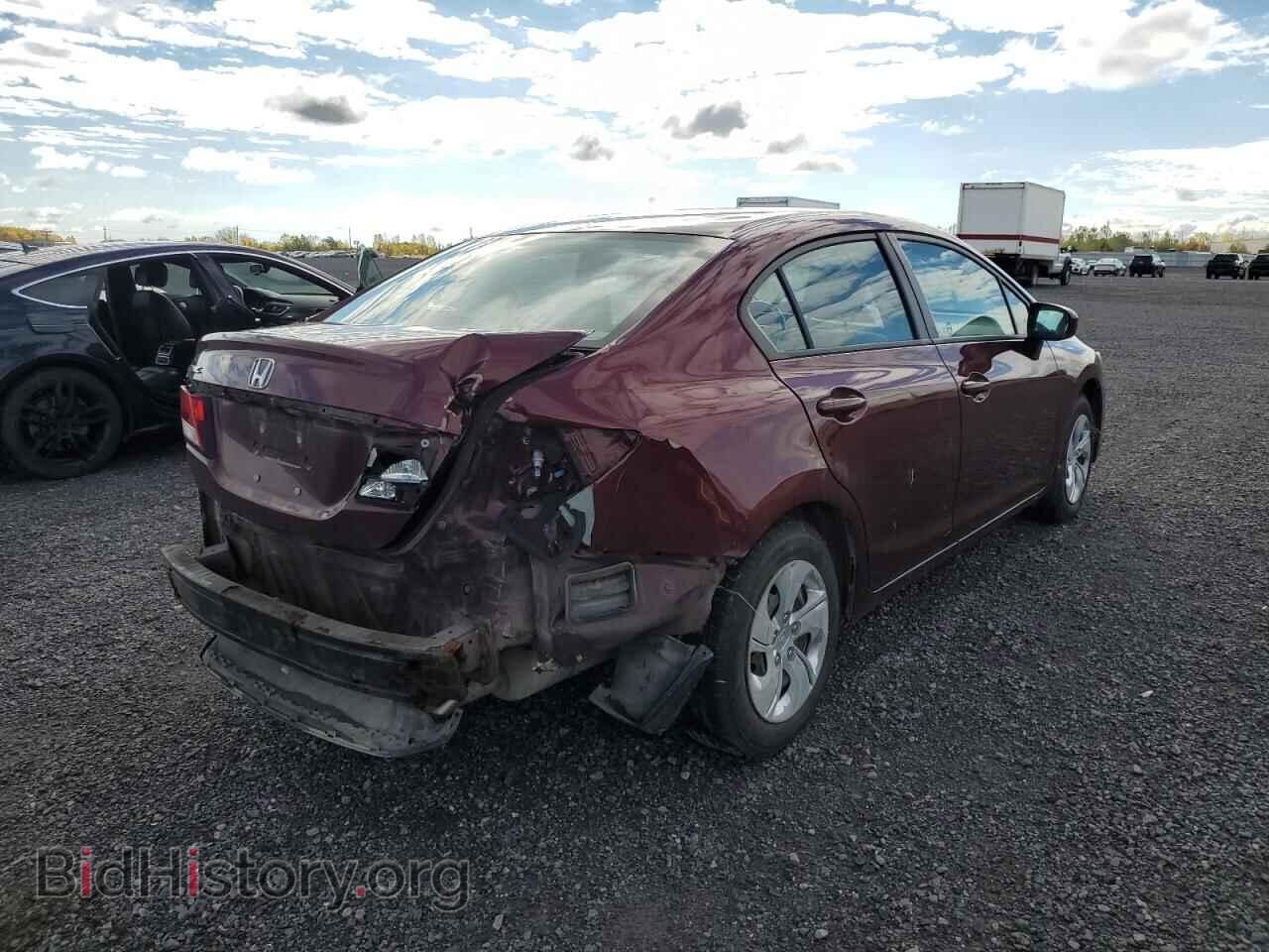 2014 HONDA CIVIC - VIN: 2HGFB2F45EH007041 - Фото 3