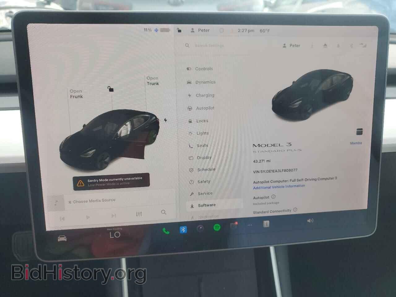 2020 TESLA MODEL 3 - VIN: 5YJ3E1EA3LF808077 - Photo 9