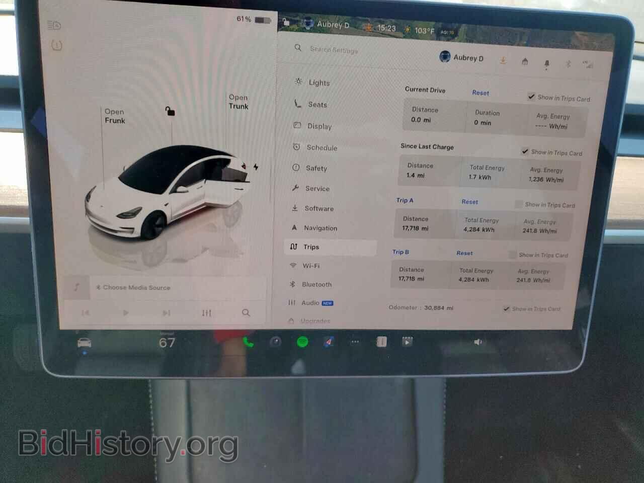 2023 TESLA MODEL 3 - VIN: 5YJ3E1EA1PF684008 - Photo 9
