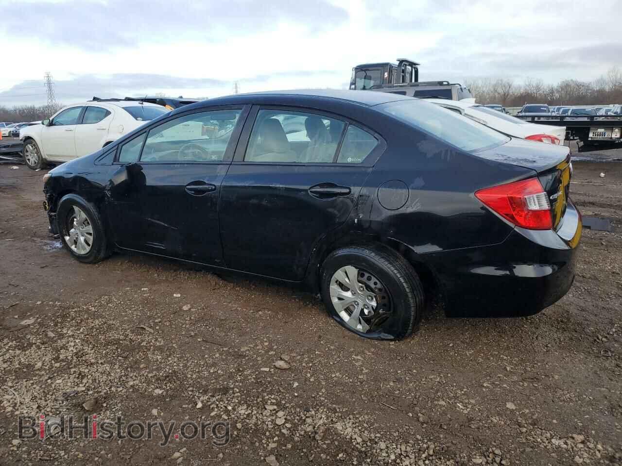 2012 HONDA CIVIC - VIN: 19XFB2F54CE086072 - Фото 2