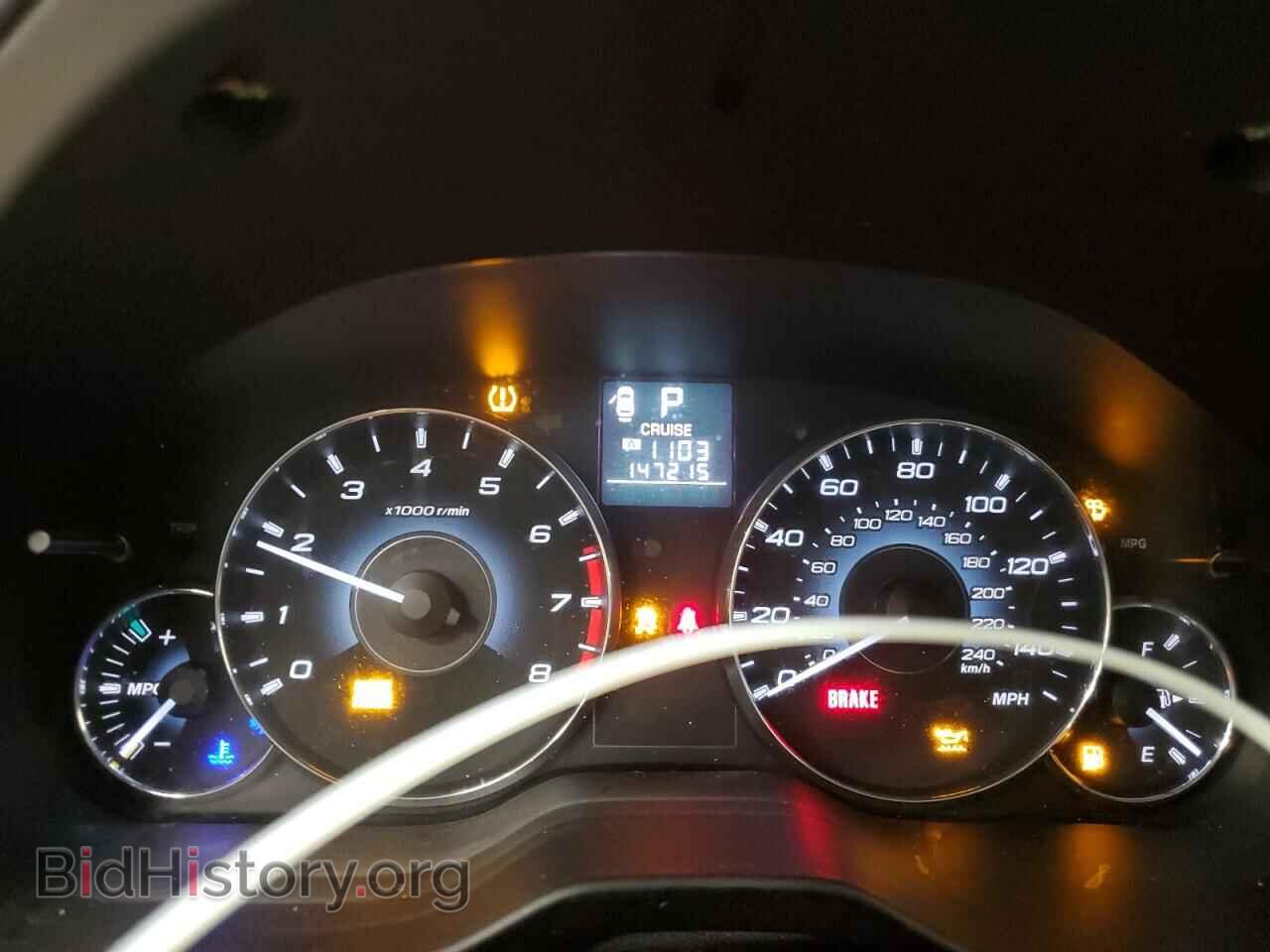 2012 SUBARU LEGACY - VIN: 4S3BMBC64C3011708 - Фото 9
