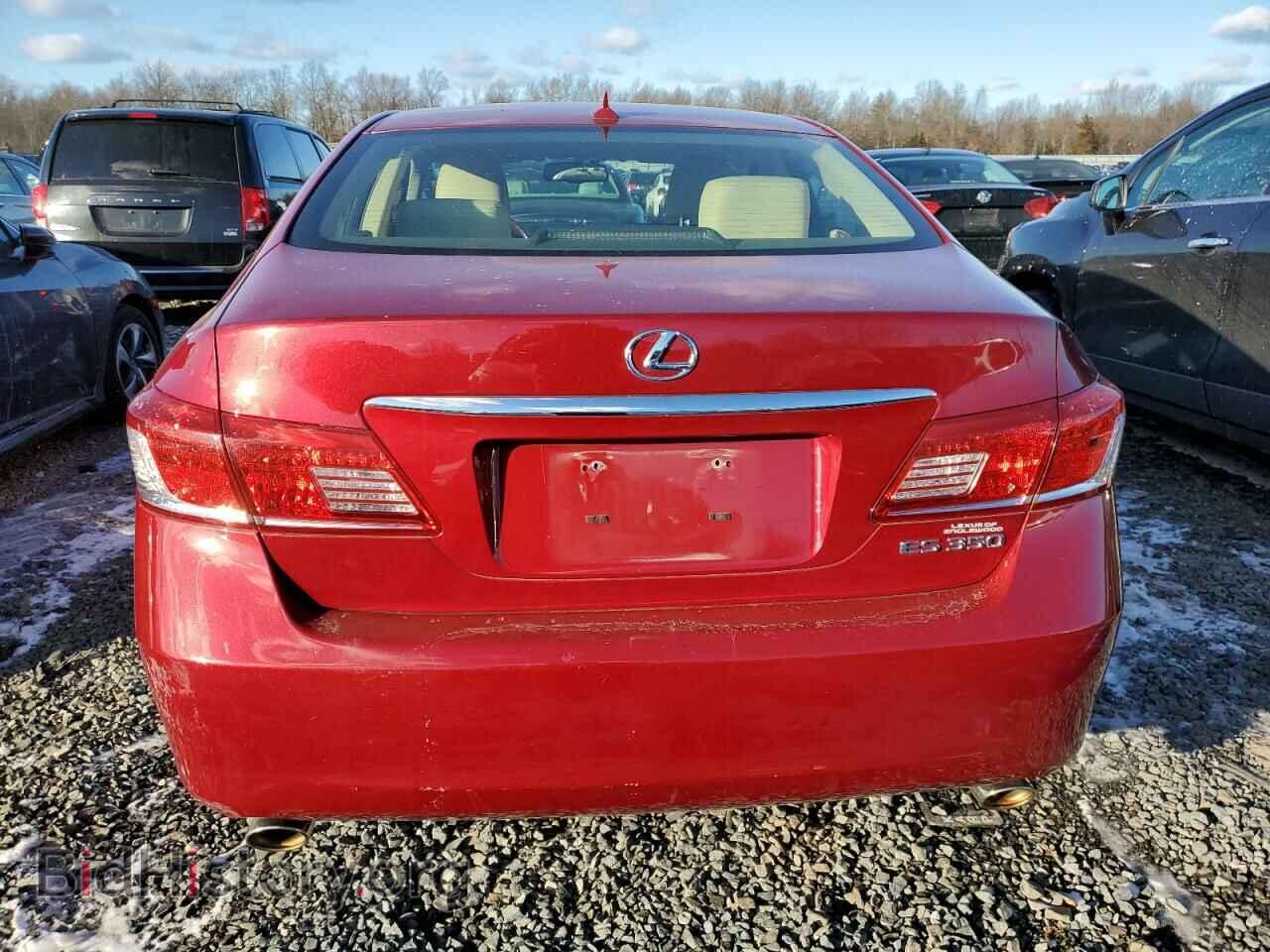 2011 LEXUS ES350 - VIN: JTHBK1EG6B2447792 - Фото 6