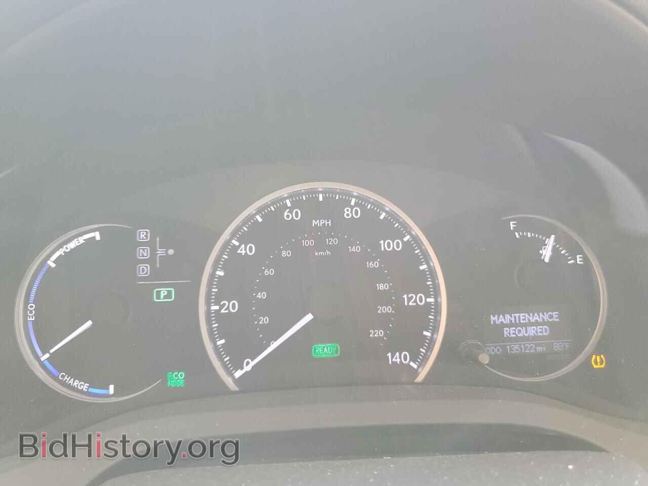 2013 LEXUS CT 200 - VIN: JTHKD5BH7D2133473 - Фото 9