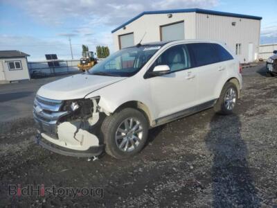 2013 Ford EDGE SEL, white — VIN 2FMDK4JC9DBB08807, Copart