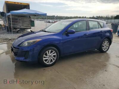 2013 Mazda 3 I, blue — VIN JM1BL1M70D1807857, Copart