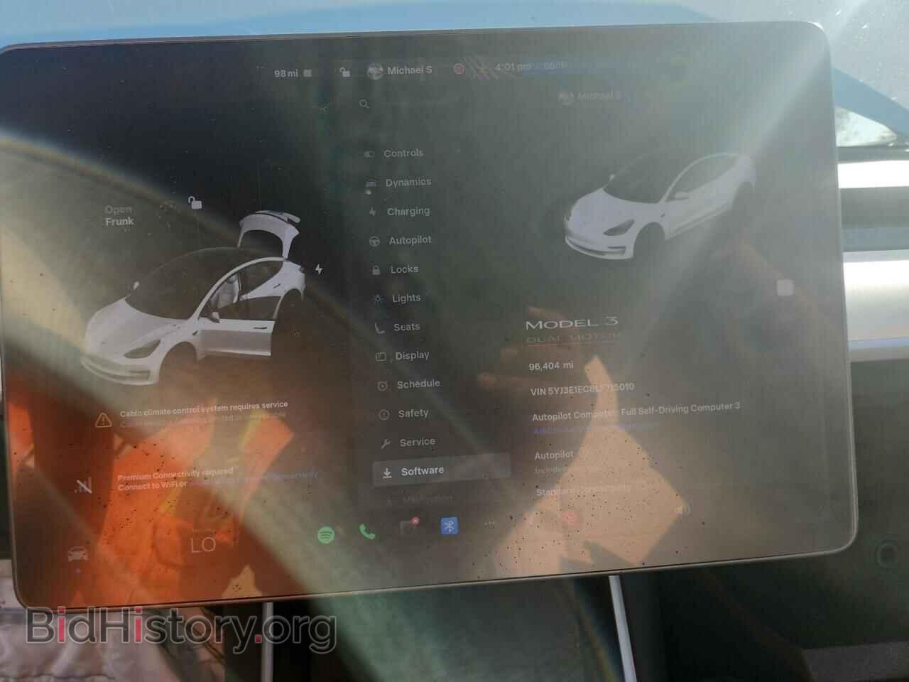 2020 TESLA MODEL 3 - VIN: 5YJ3E1EC8LF715010 - Фото 9