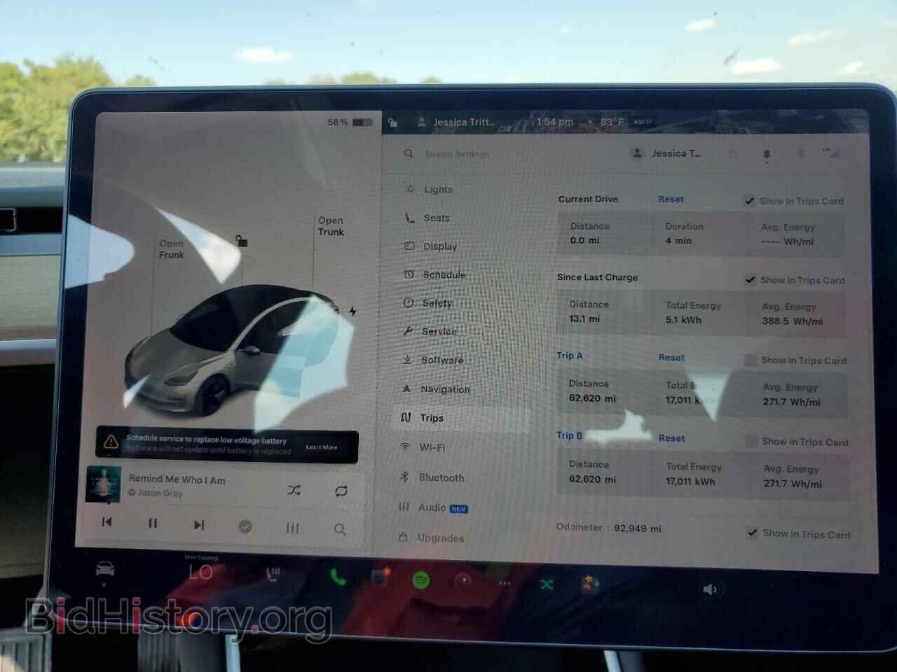 2018 TESLA MODEL 3 - VIN: 5YJ3E1EA2JF037494 - Фото 9