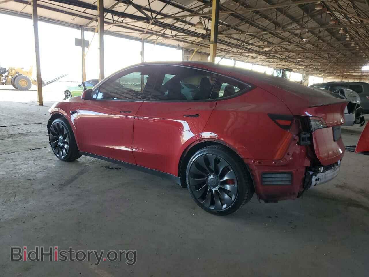 2022 TESLA MODEL Y - VIN: 7SAYGDEF1NF406481 - Фото 2