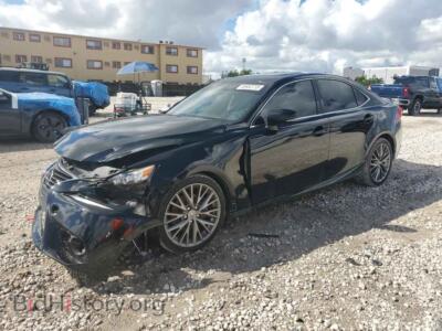 2015 Lexus IS 250, black — VIN JTHBF1D27F5068850, Copart