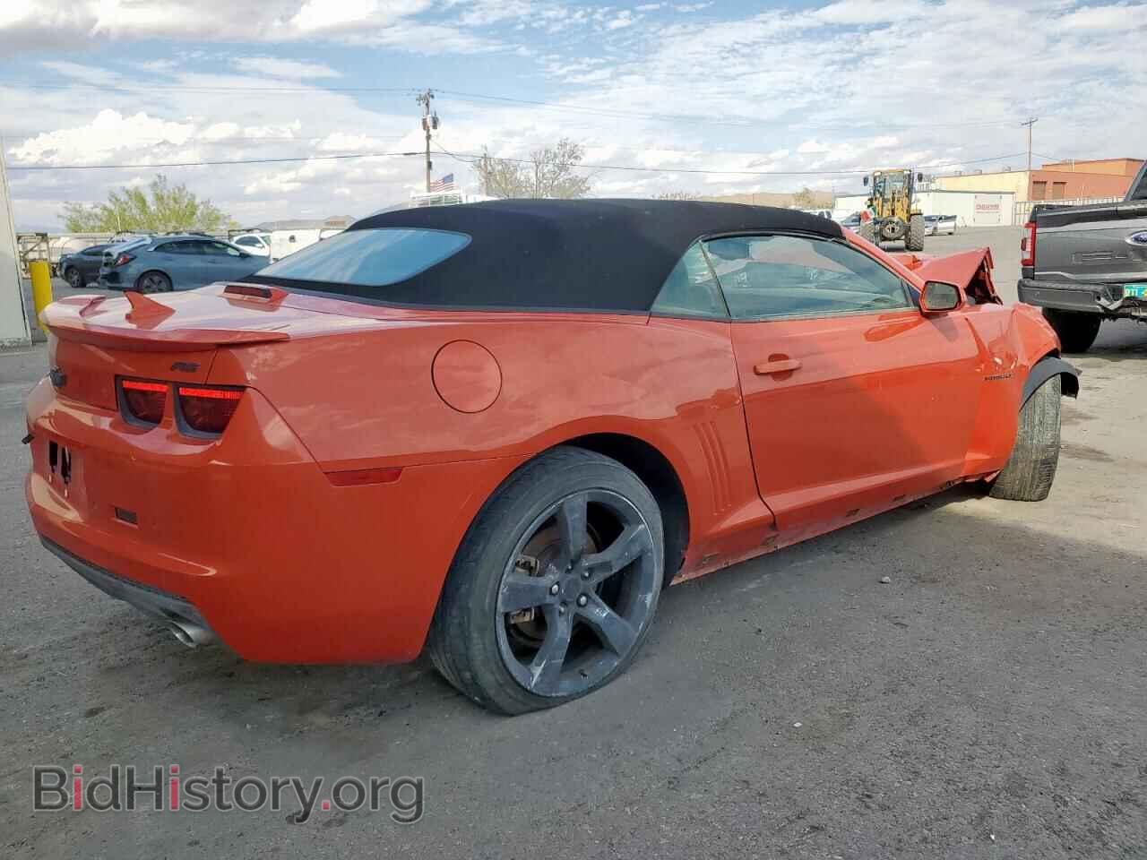 2012 CHEVROLET CAMARO - VIN: 2G1FC3D38C9107873 - Фото 3