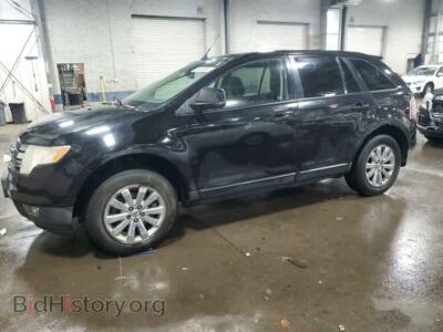 2008 Ford EDGE SEL, черный — VIN 2FMDK48C98BB38367, Copart