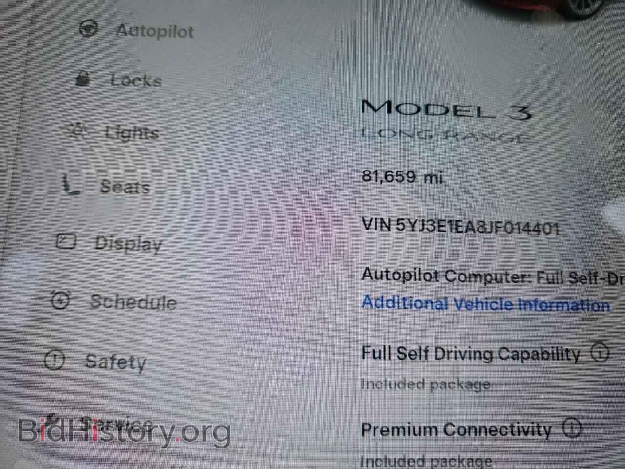 2018 TESLA MODEL 3 - VIN: 5YJ3E1EA8JF014401 - Фото 9