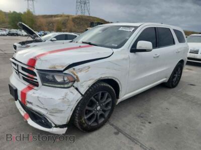 2017 Dodge DURANGO R/T, белый — VIN 1C4SDJCT3HC908008, Copart