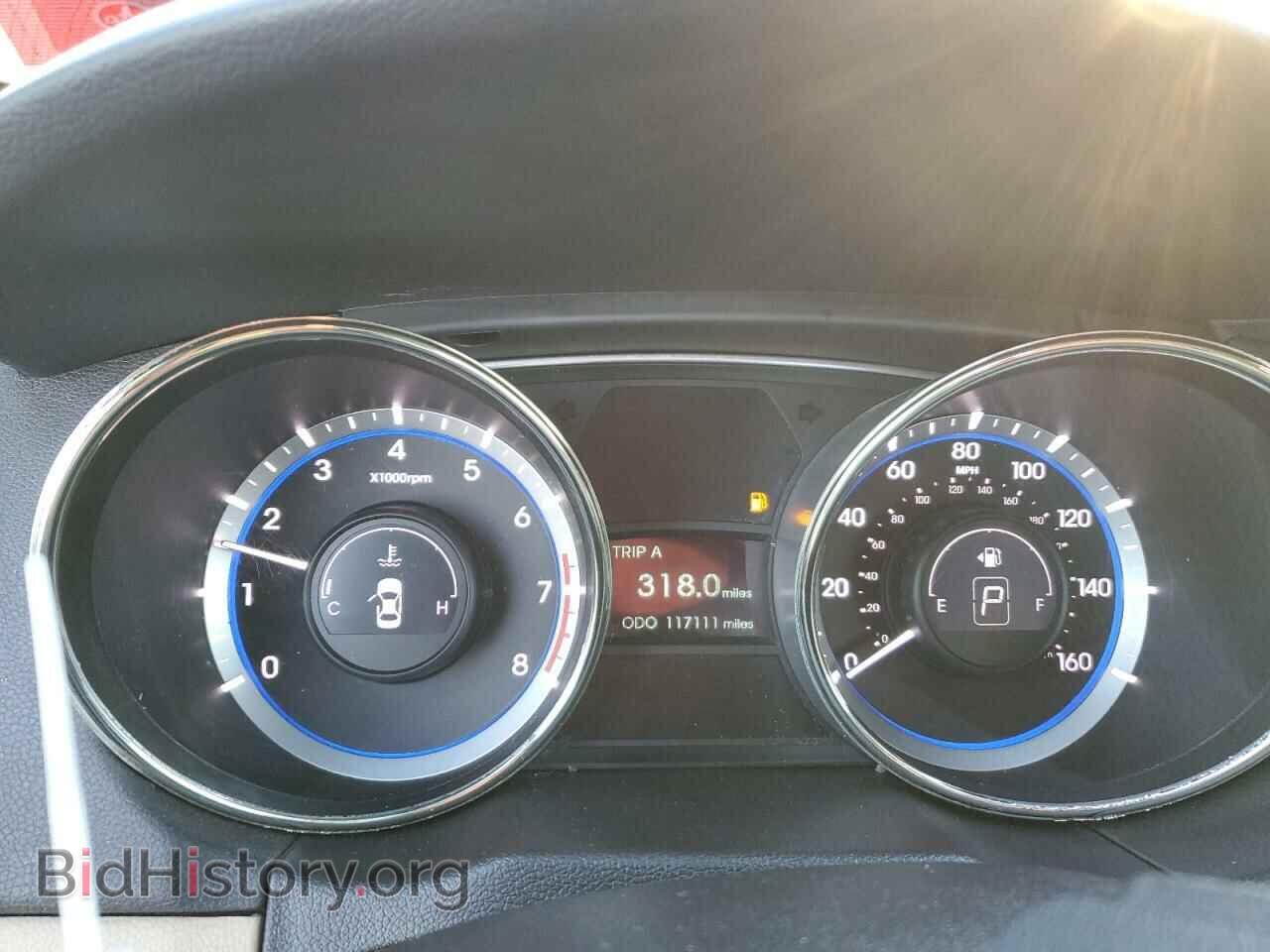 2011 HYUNDAI SONATA - VIN: 5NPEB4AC8BH013343 - Фото 9