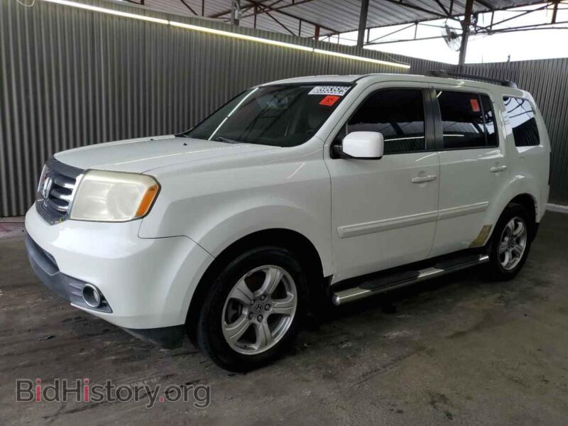 2013 Honda PILOT Exln (VIN 5FNYF3H74DB015306) — фото 1 из 13, Copart, повреждение: механическое