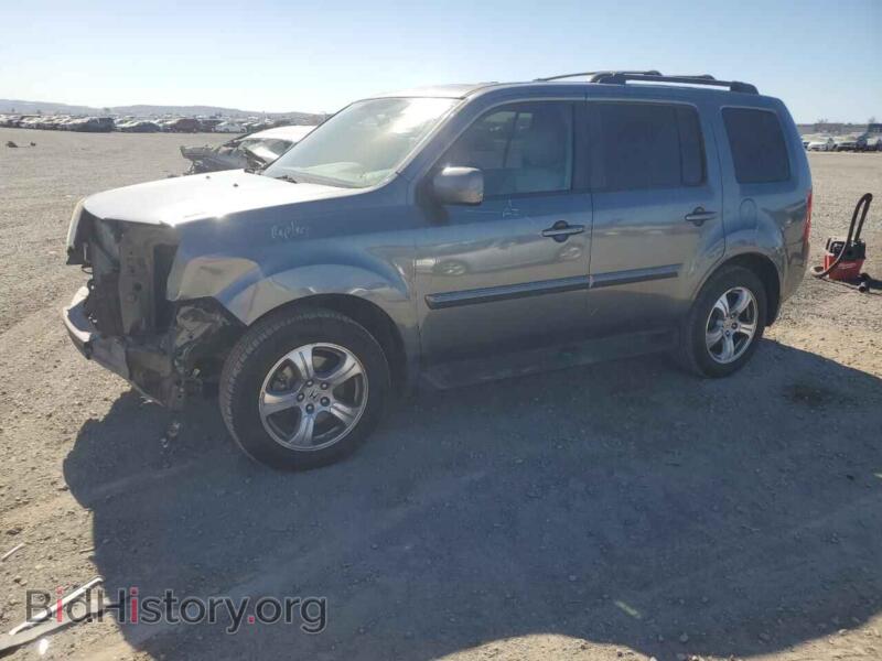 2013 Honda PILOT EXL (VIN 5FNYF3H55DB016883) — фото 1 из 16, Copart, повреждение: передняя часть