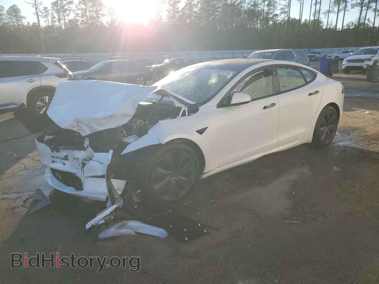 Photo 5YJSA1E60MF439151 - TESLA MODEL S 2021