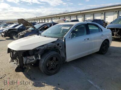 2011 Ford FUSION SE, white — VIN 3FAHP0HA0BR305437, Copart